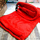 Надувной диван Ламзак 190Т, 180 х 70 х 45 см, цвет красный, фото 7