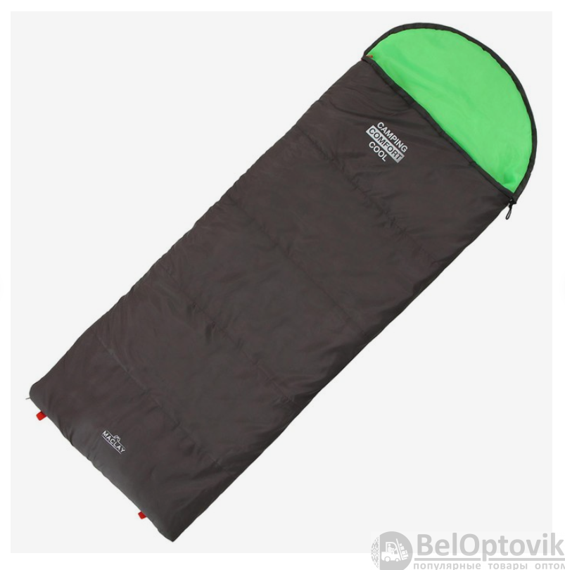 Спальник 3-слойный Сamping comfort cool -10C R одеяло/подголовник (185 x 70 см) - фото 9 - id-p177689927