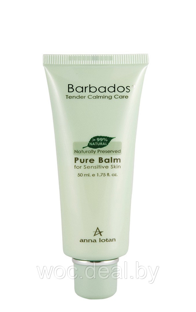 Anna Lotan Бальзам для лица с натуральными консервантами Pure Balm Barbados, 50 мл - фото 1 - id-p167851084