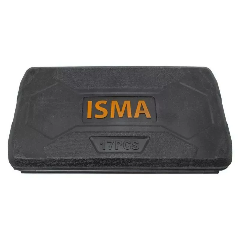Набор инструмента ISMA - 17пр. 1/4''(6гр.) (4-13мм) - фото 3 - id-p177701060