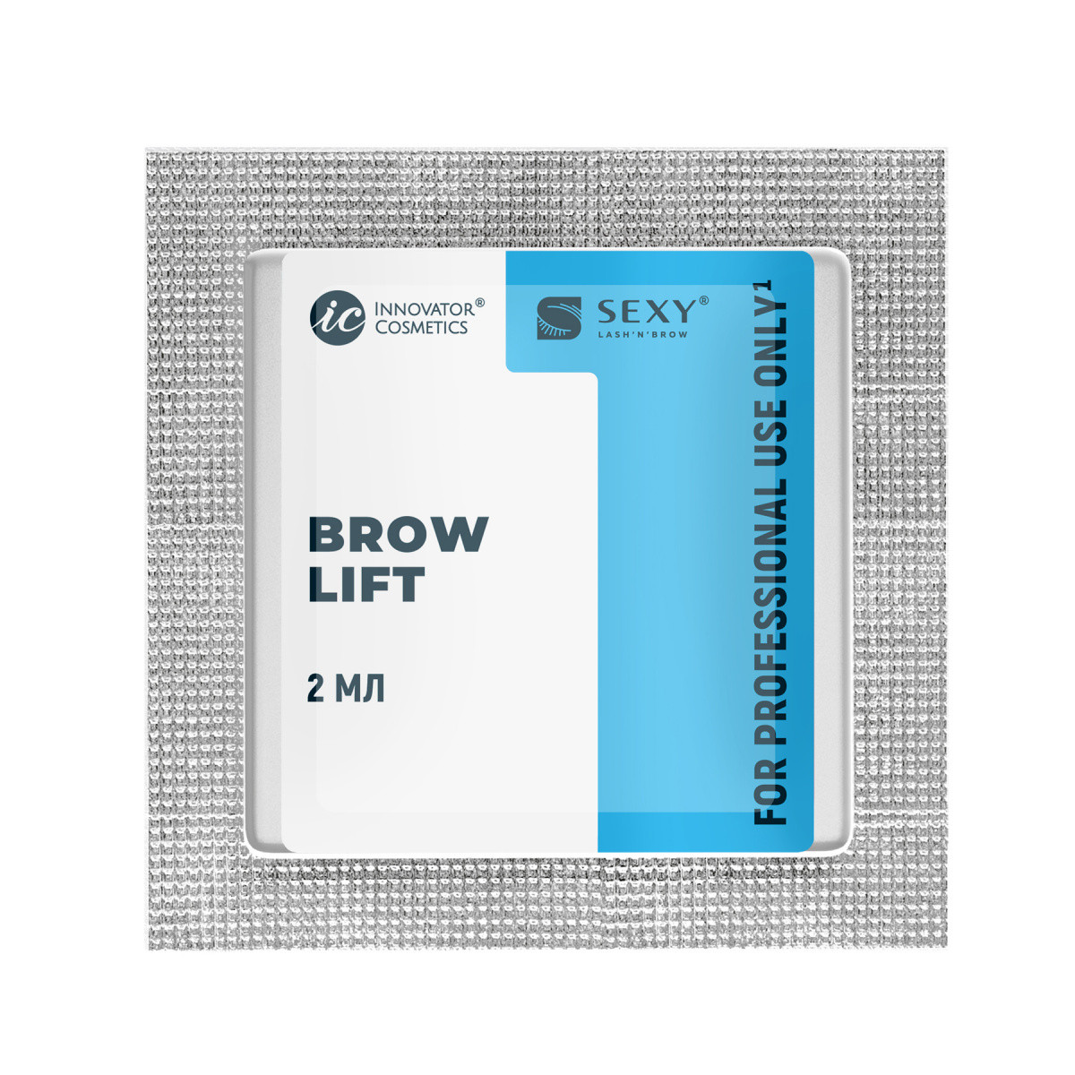 SEXY BROW PERM Саше с составом #1 для долговременной укладки бровей BROW LIFT, 2мл