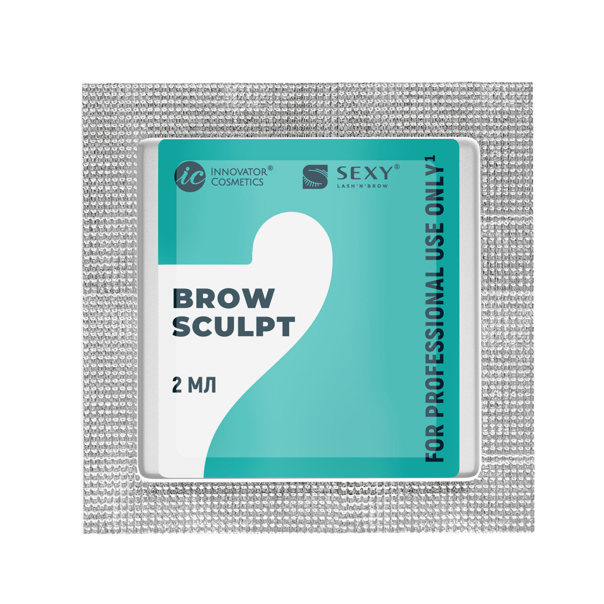 SEXY BROW PERM Саше с составом #2 для долговременной укладки бровей BROW SCULPT, 2мл