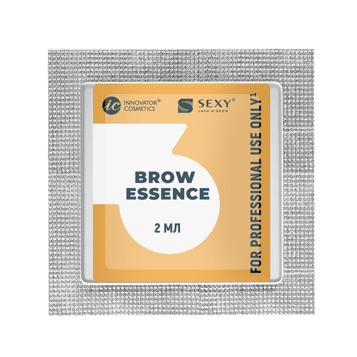 SEXY BROW PERM Саше с составом #3 для долговременной укладки бровей BROW ESSENCE, 2мл