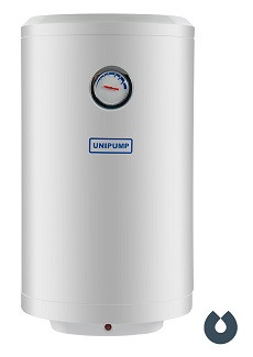 Накопительный водонагреватель UNIPUMP СЛИМ 30 В (верт.) (340х600 мм) - фото 1 - id-p177708766