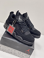 Кроссовки Nike AIR JORDAN 4 BLACK CAT размер 44