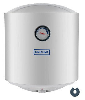 Накопительный водонагреватель UNIPUMP СТАНДАРТ 50 В (верт.) 410х645 мм, фото 2