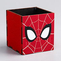 Органайзер для канцелярии Spider-man, Человек-паук, 65 х 70 х 65 мм, фото 1