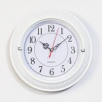 Часы настенные "Шейн", дискретный ход, d=26 см, 1 АА, фото 1