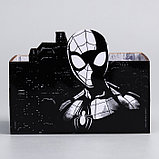 Органайзер для канцелярии "Супергерой", Человек-паук, 150 х 100 х 80 мм, фото 3