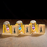 Песочные часы "Япония", сувенирные, с карандашницей, 5 х 13.5 х 10 см, микс, фото 4