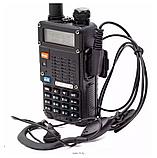 Портативная рация Baofeng UV-5RT + Гарнитура. Радиостанция усиленный корпус. Последняя ревизия, фото 2