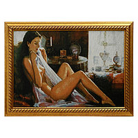 R220-40х57 Картина из гобелена "Обнаженная девушка" (47х65)