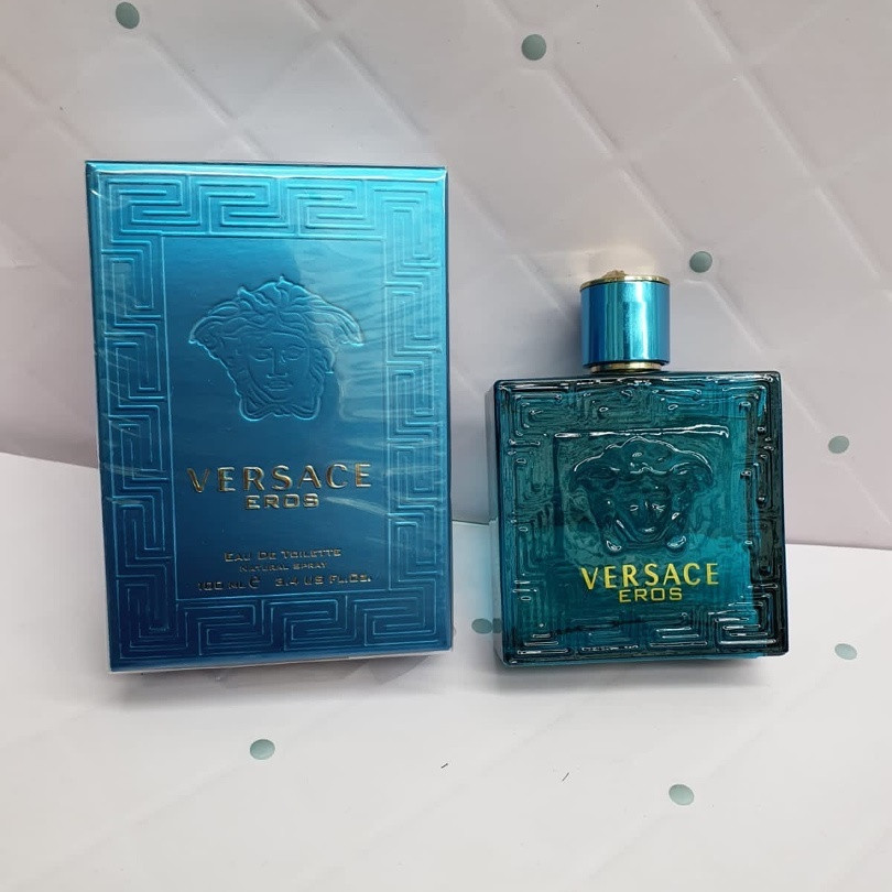 Versace Eros Man Туалетная вода для мужчин (100 ml) (копия) Версаче Эрос Синие - фото 1 - id-p102291011