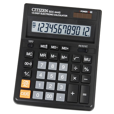Калькулятор 12-разрядный CITIZEN - фото 1 - id-p1857017