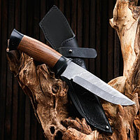 Нож охотничий Н8, ст. У10А-7ХНМ, рукоять текстолит, орех