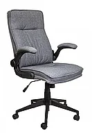 Кресло поворотное BORIS, ткань/серый