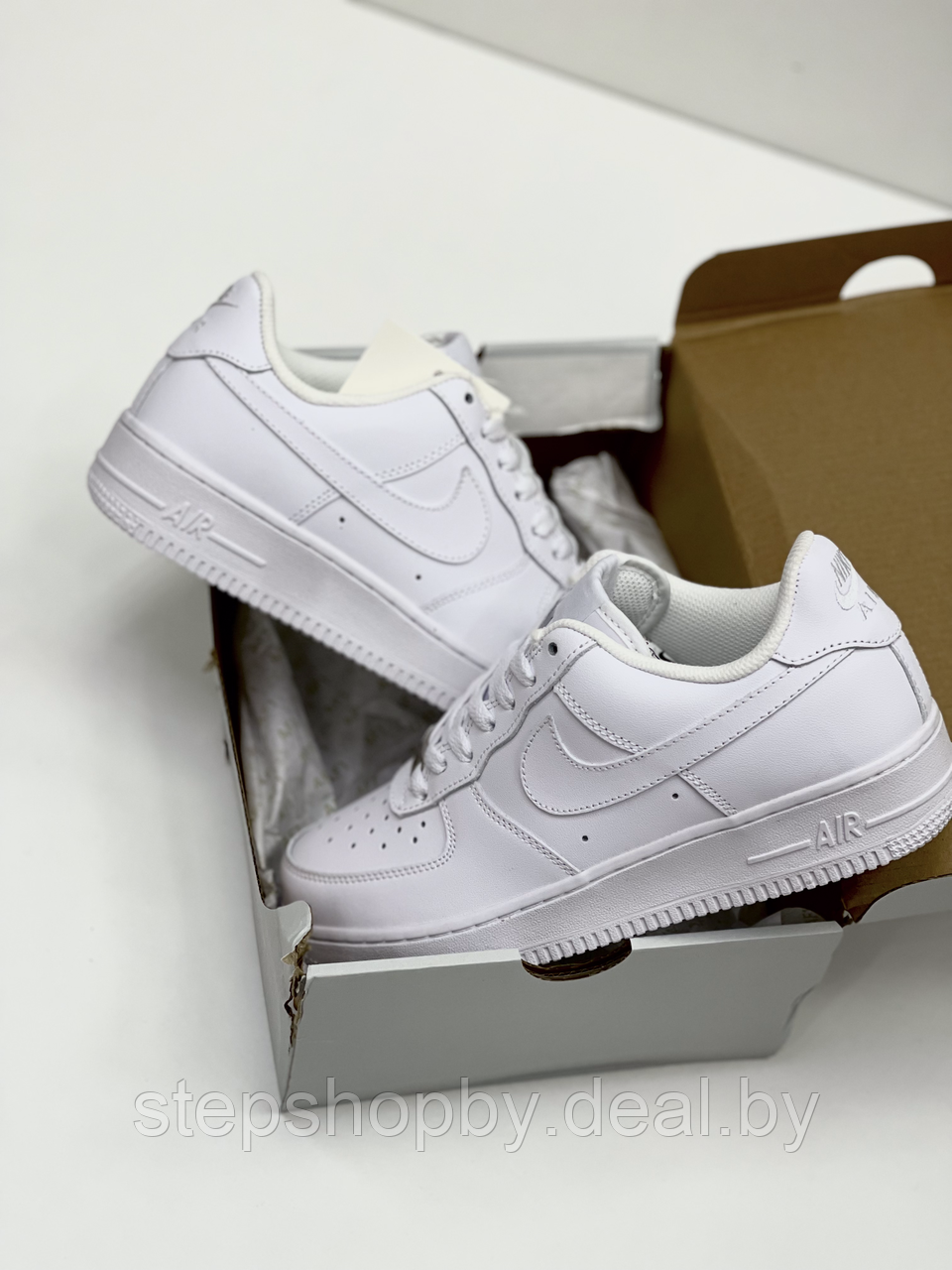 Кроссовки Nike Air Force 1 '07 white размер 40 - фото 2 - id-p177725382
