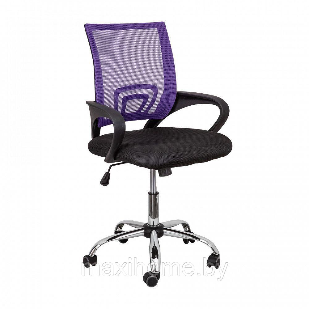 Кресло поворотное RICCI, CHROME Фиолетовый