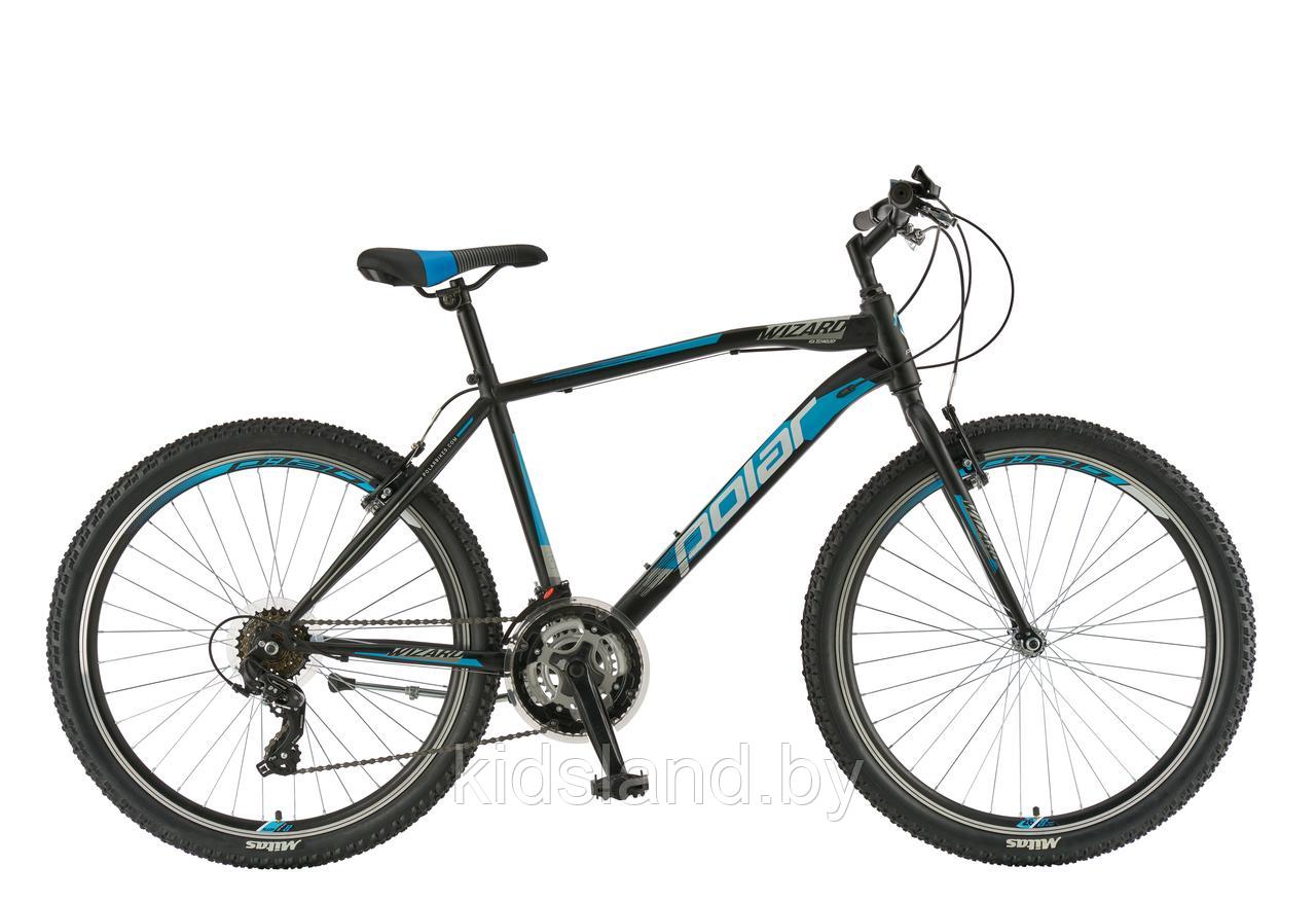 Велосипед Polar Wizard 26 3.0"  (черно-синий)