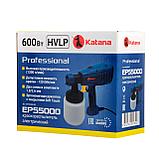Краскораспылитель KATANA EPS5000 (600 ВТ, 1200 МЛ/МИН, 120 DIN, БАК 0.8 Л), фото 8