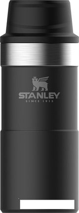 Термокружка Stanley Classic 0.35л One hand 2.0 10-06440-015 (черный), фото 2