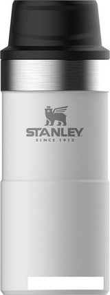 Термокружка Stanley Classic 0.35л One hand 2.0 10-06440-016 (белый), фото 2