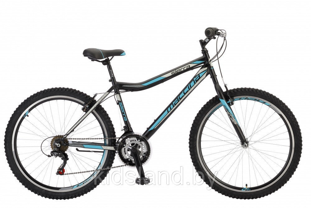 Велосипед Maccina Sierra 26" (серый-розовый) - фото 2 - id-p177745993