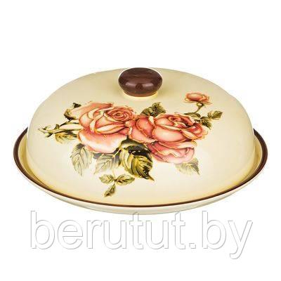 Блюдо для блинов Agness 358-466 23x10см  с крышкой
