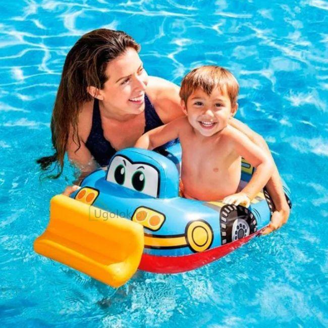 Детский надувной круг с сиденьем Intex Kiddie Floats (с поддерживающим сиденьем) - фото 6 - id-p177746666