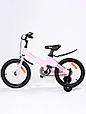 Детский велосипед ROOK "HOPE" магниевый сплав 16" розовый, фото 4