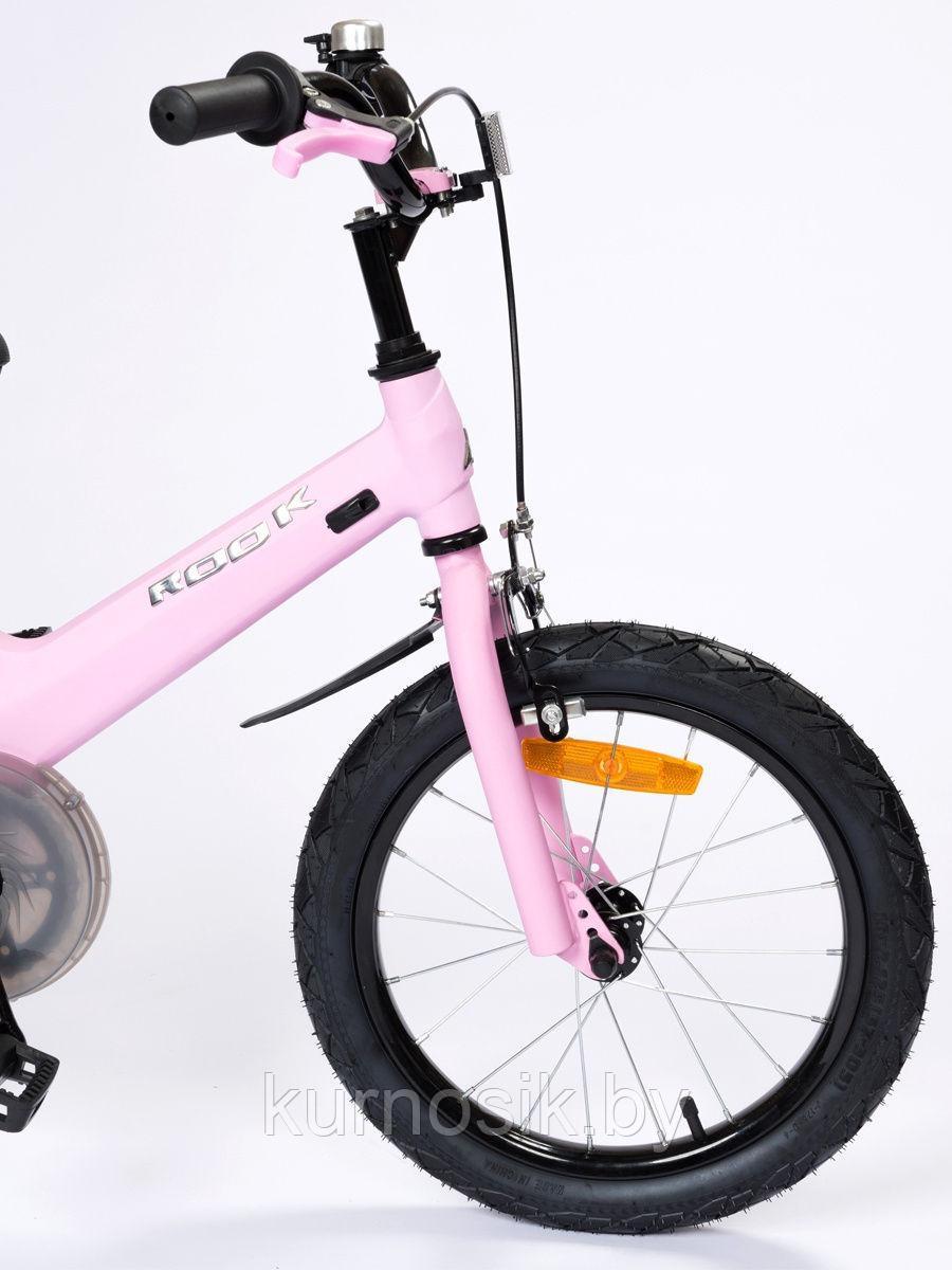 Детский велосипед ROOK "HOPE" магниевый сплав 16" розовый - фото 6 - id-p177747008