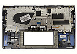 Верхняя часть корпуса (Palmrest) Asus ZenBook UX434 с клавиатурой, с подсветкой, синий (с разбора), фото 2