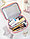 Органайзер для косметики Joli Angel SR-448 Кламси розовая 19.5х14.5х11см, фото 4