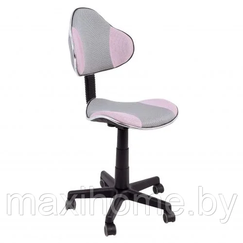 Кресло поворотное MIAMI Серый/розовый