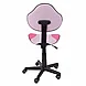 Кресло поворотное MIAMI Розовый, фото 5
