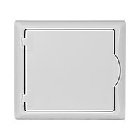 Щит встраив. ECO BOX 1x6M, N/PE 2x 2x16+3x10mm2, белая пласт. дверь, белый RAL9003, 240x270x106mm, IP40