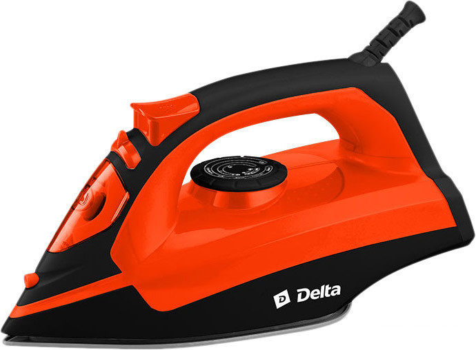 Утюг Delta DL-755 (черный/оранжевый)