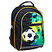 Рюкзак школьный Calligrata "Футбол", 39 х 24 х 19 см, эргономичная спинка, чёрный, фото 3