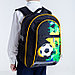 Рюкзак школьный Calligrata "Футбол", 39 х 24 х 19 см, эргономичная спинка, чёрный, фото 10
