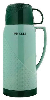 KL-0968 темно-зеленый 1л Термосы Kelli