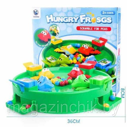 Настольная игра Голодные лягушки, HZ-024 - фото 1 - id-p177788291