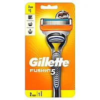 Бритвенный станок Gillette Fusion (+ 2 кассеты), оригинал