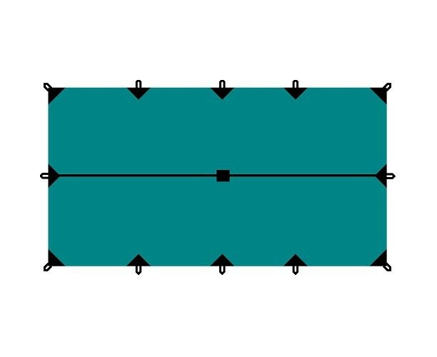 Тент BTrace Tent 3x5 (Зеленый) - фото 1 - id-p177803178