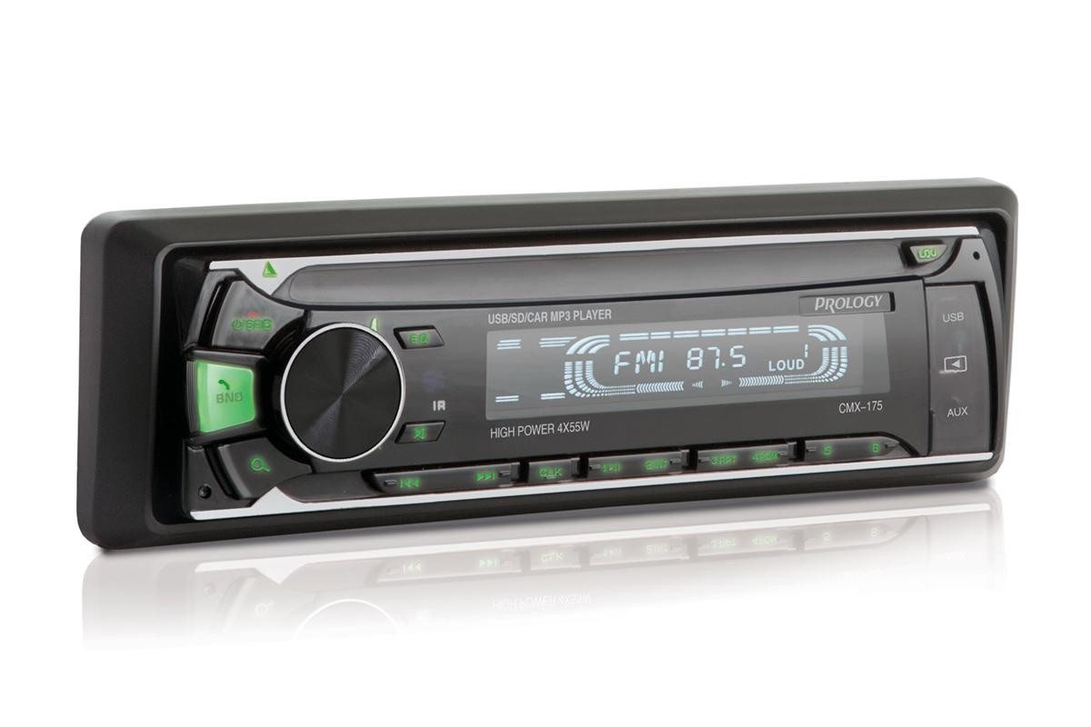 Автомагнитола PROLOGY CMX-175 FM SD/USB ресивер с Bluetooth - фото 1 - id-p177803192