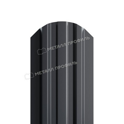Штакетник металлический МП LАNE-O 16,5х99 NormanMP (NormanMP) Lane_O-Norman-MP-RAL-1014