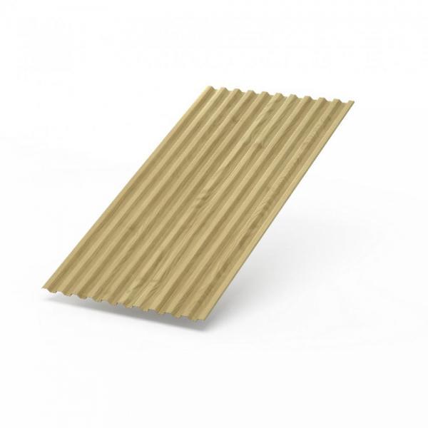 Профилированный лист C-21х1000 (ECOSTEEL-01-Клен-0.5) ECOSTEEL