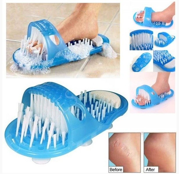 Щетка пемза для мытья ног на присоске в ванную Easy Feet. - фото 2 - id-p172378553