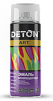 Эмаль флуоресцентная "DETON ART", желтая, 520 мл, аэрозоль