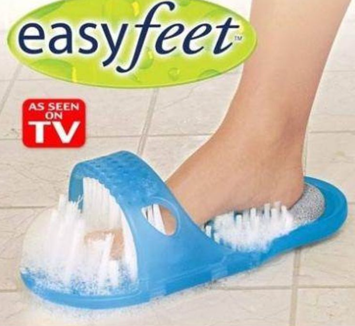 Щетка пемза для мытья ног на присоске в ванную Easy Feet. - фото 7 - id-p172378553
