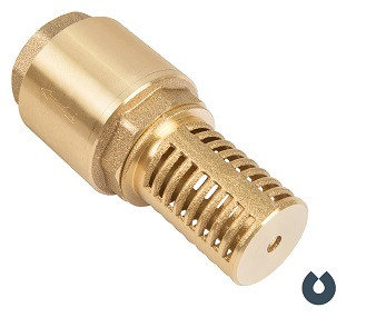 Обратный клапан с сеткой 1 1/4" (НР-ВР) Unipump, фото 2